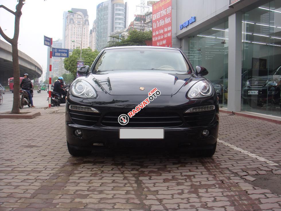 Bán Porsche Cayenne 3.6 nhập Mỹ đời 2011, màu đen, nhập khẩu nguyên chiếc-0