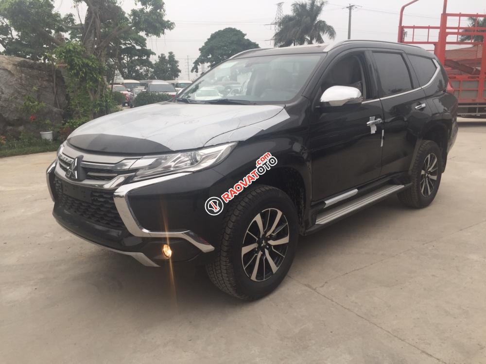 Bán Mitsubishi Pajero Sport All New 4x4AT đời 2017 xe mới, màu đen, xe nhập Thái-2