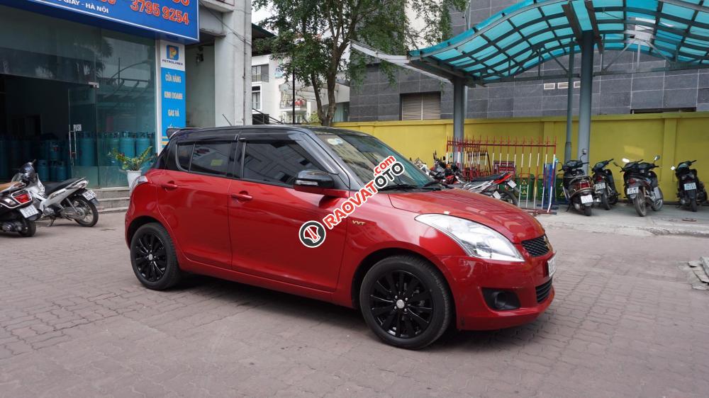 Bán Suzuki Swift 2017, màu đỏ đen, 459tr, LH 0911.935.188-3