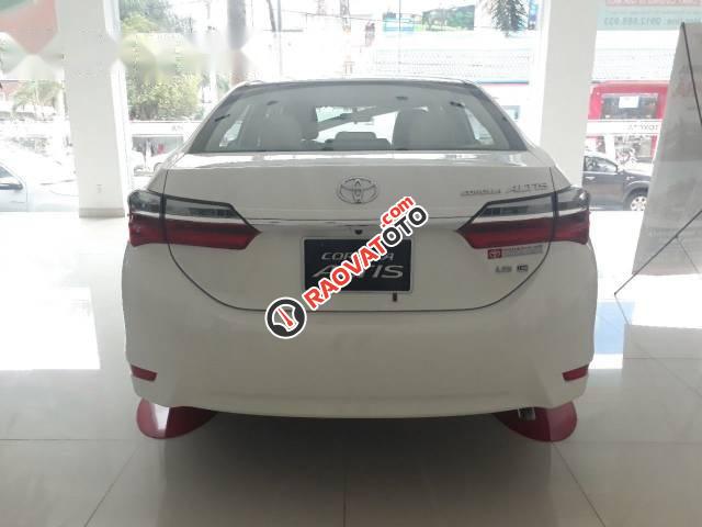 Bán Toyota Corolla altis 1.8E đời 2017, màu trắng -2