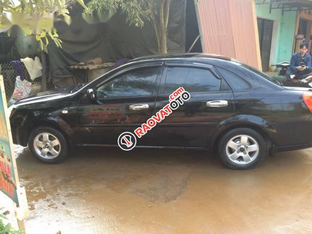 Bán Daewoo Lacetti đời 2010, màu đen xe gia đình-0