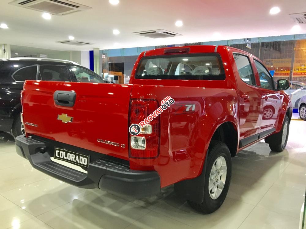 Bán Chevrolet Colorado 2.5 LT 4x2 đời 2018 màu đỏ, xe nhập, giá tốt-1