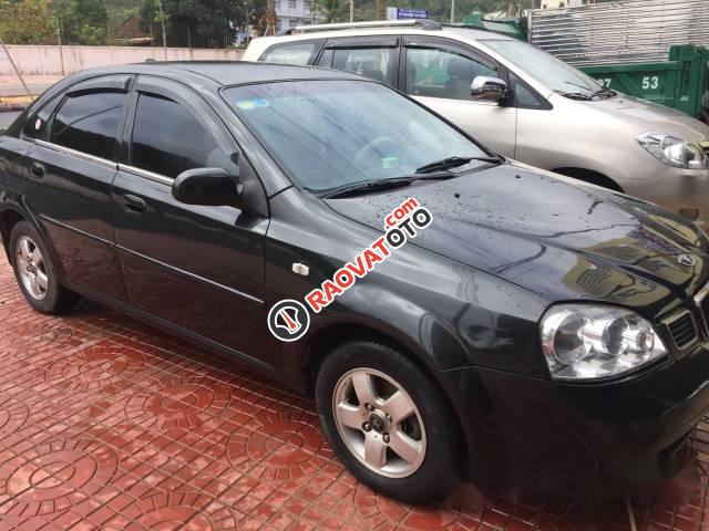 Cần bán lại xe Daewoo Lacetti đời 2004, màu đen, giá chỉ 155 triệu-1