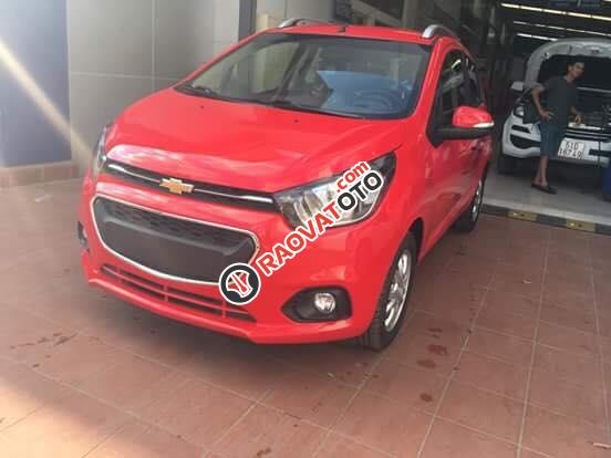 Cần bán Chevrolet Spark 1.2LT MT 2018, màu đỏ-0