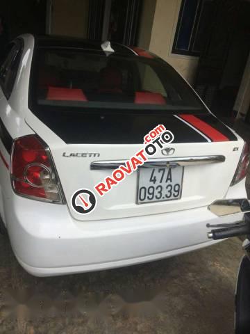 Cần bán lại xe Daewoo Lacetti EX 1.6MT đời 2005, màu trắng-0