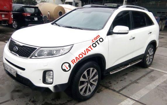 Cần bán gấp Kia Sorento đời 2014, màu trắng-0