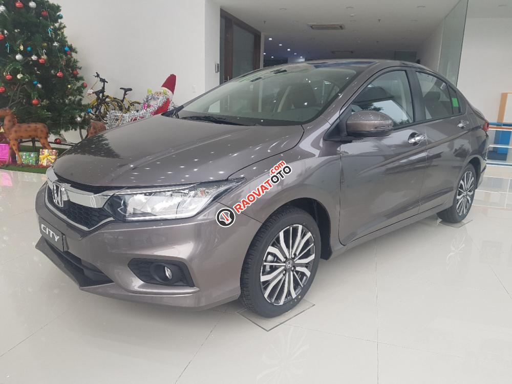 Honda City 1.5 CVT đời 2017, màu titan, Honda ô tô Bắc Ninh, hỗ trợ trả góp-0966108885-1