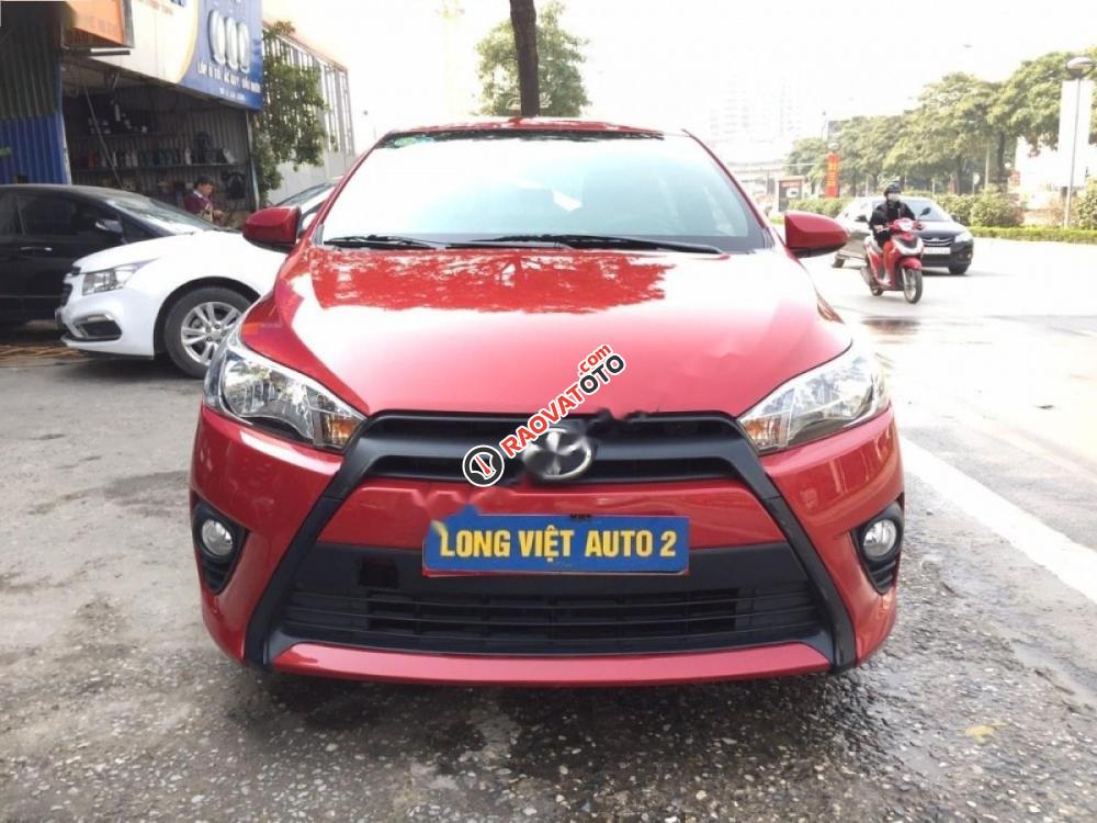 Bán Toyota Yaris 1.3E đời 2015, màu đỏ, nhập khẩu nguyên chiếc chính chủ-0