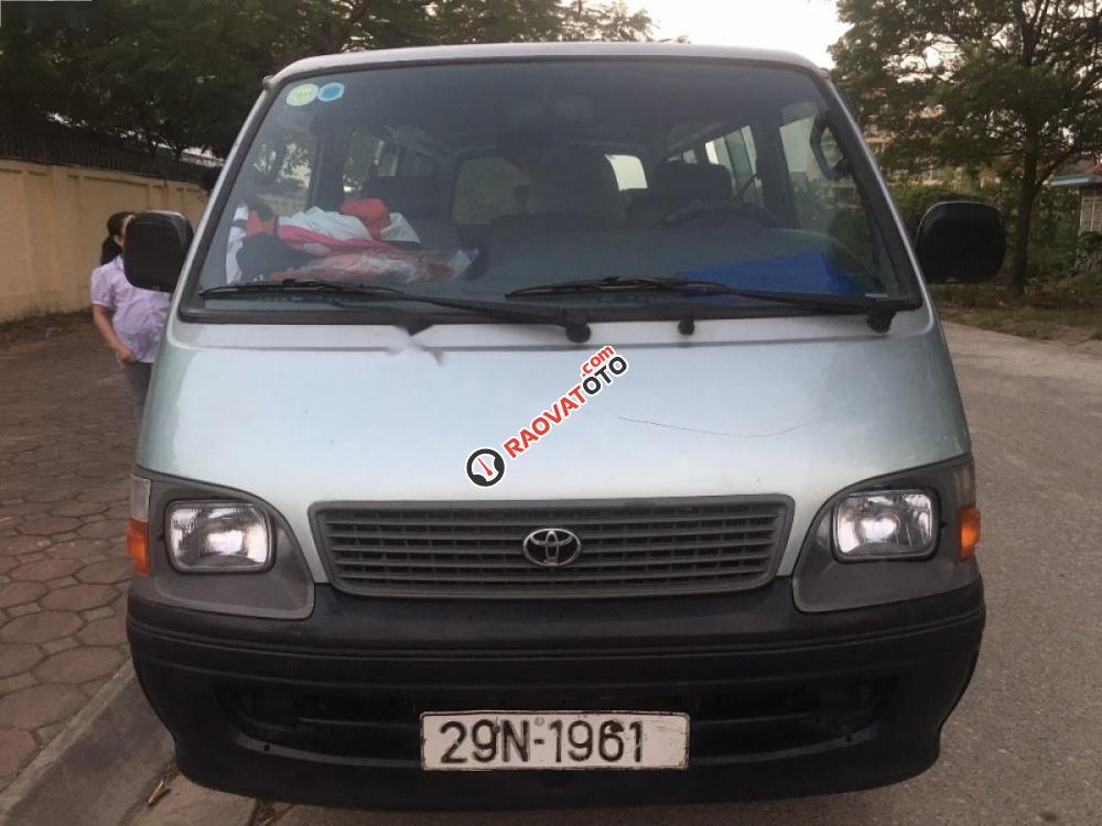 Bán Toyota Hiace đời 2001, màu xanh lam-1