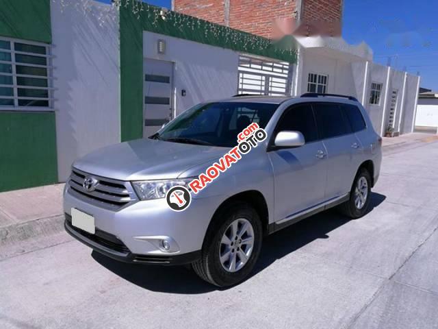 Bán ô tô Toyota Highlander SE đời 2011, màu bạc, nhập khẩu nguyên chiếc số tự động-4