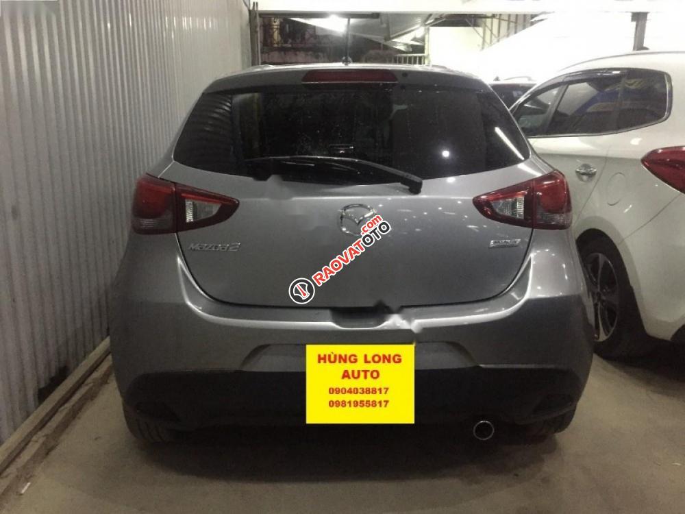 Xe Mazda 2 1 .5 AT đời 2016, màu xám số tự động-0