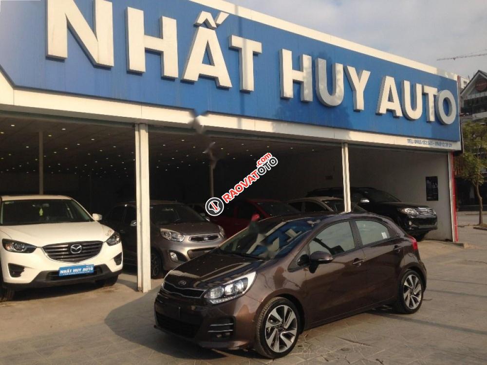 Bán Kia Rio đời 2014, màu nâu, nhập khẩu như mới-0