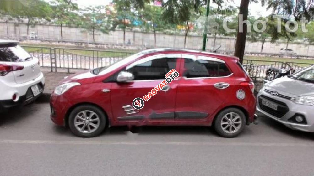 Bán xe Hyundai Grand i10 đời 2017, màu đỏ, nhập khẩu chính chủ, giá tốt-2