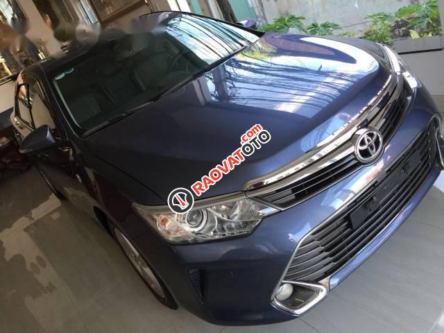 Cần bán gấp Toyota Camry 2.5Q 2015, màu xanh -1