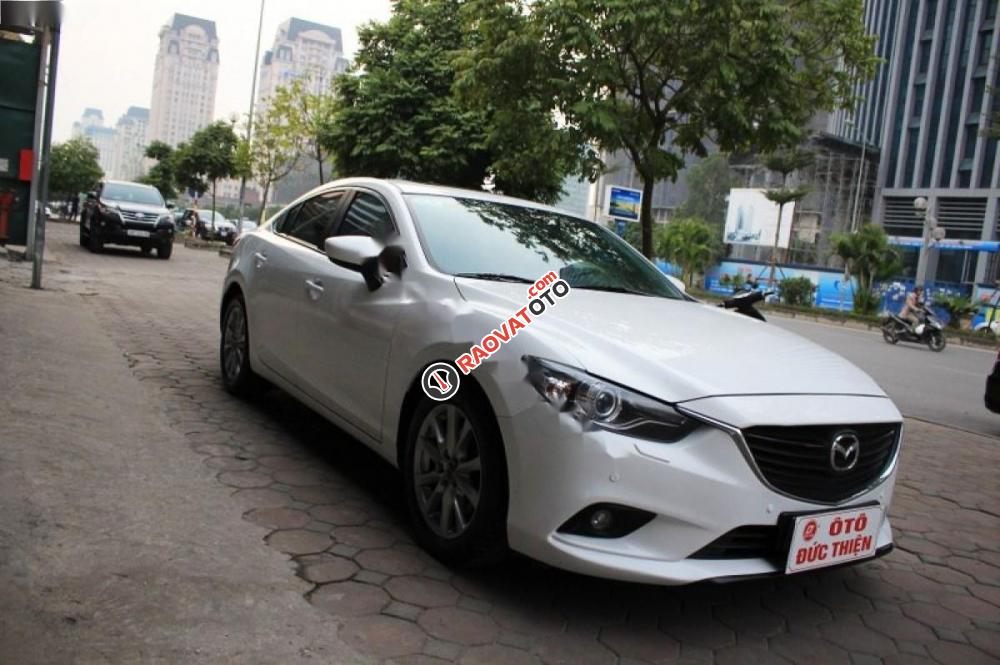 Cần bán lại xe Mazda 6 2.0 AT 2013, màu trắng, nhập khẩu chính chủ-3