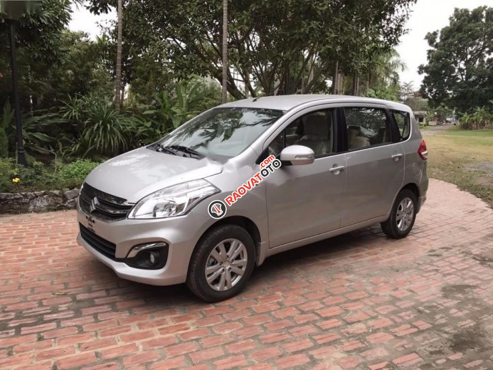 Cần bán Suzuki Ertiga 1.4 AT đời 2017, màu bạc, nhập khẩu-4