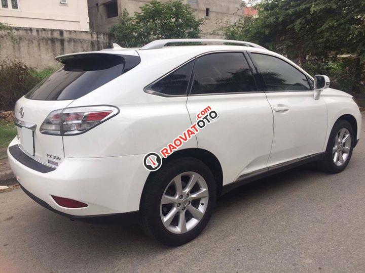 Bán xe Lexus RX350 2009 màu trắng, nội thất kem nhập khẩu nguyên chiếc-1