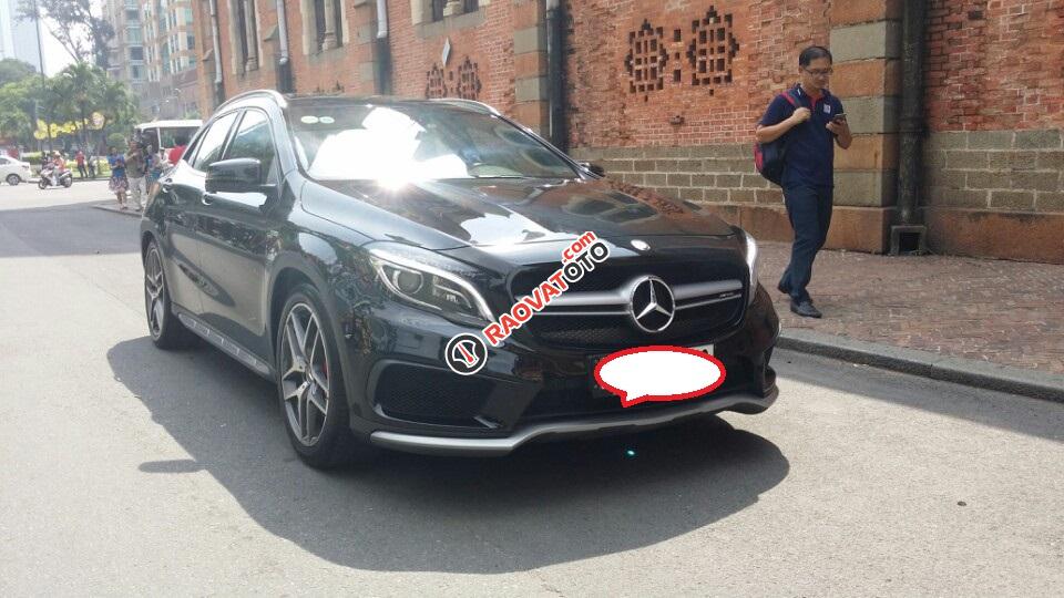 Bán xe Mercedes Benz GLA 45 AMG 4Matic 2015, màu đen, nhập khẩu-1