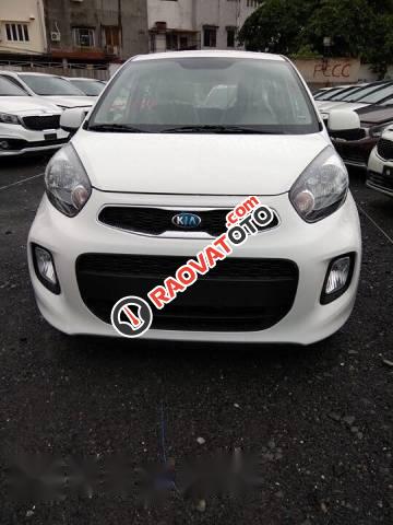 Cần bán xe Kia Morning 1.25 EX MT 2017, màu trắng-0