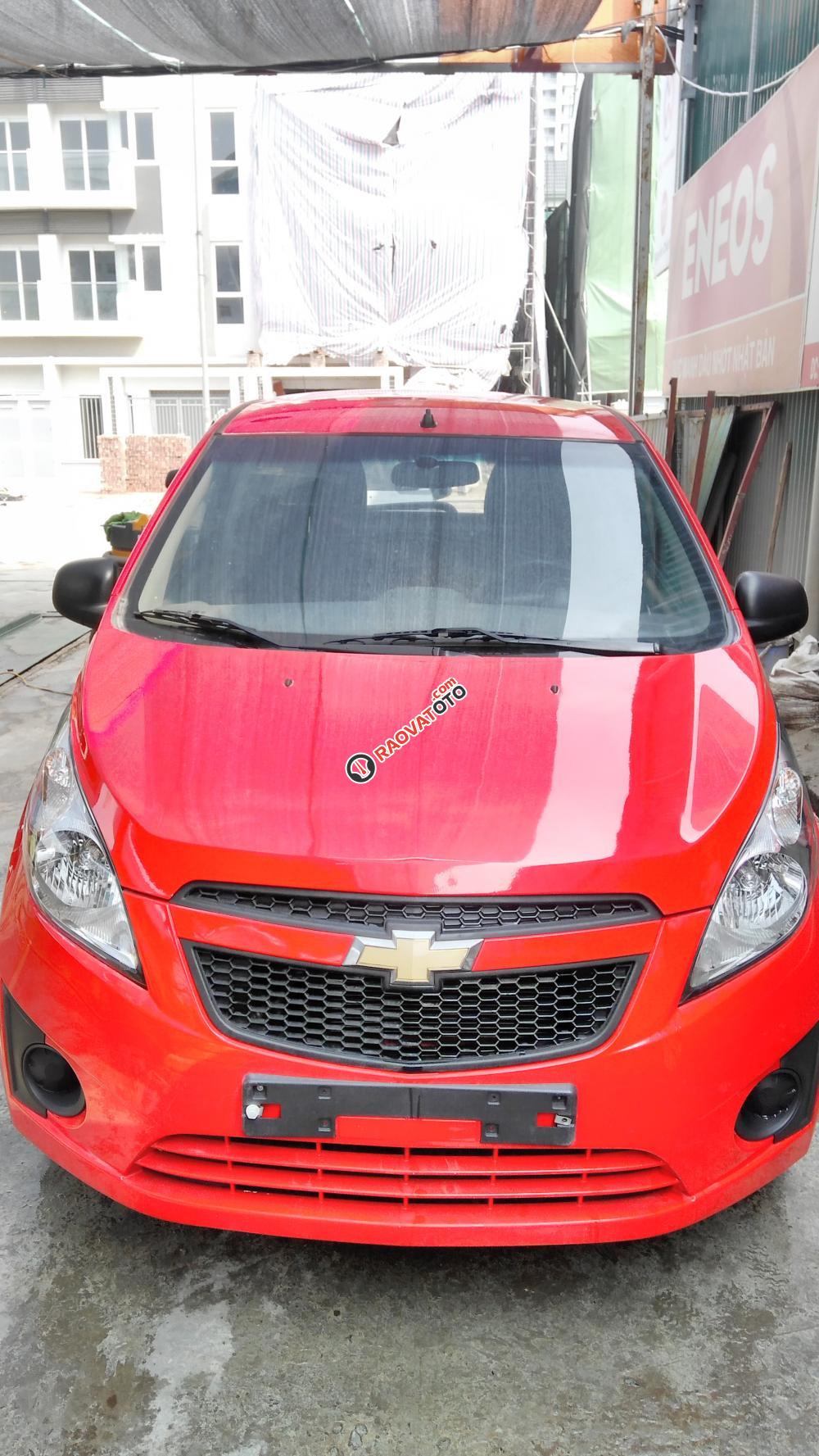 Bán ô tô Chevrolet Spark 2011, màu đỏ, nhập khẩu chính hãng-1