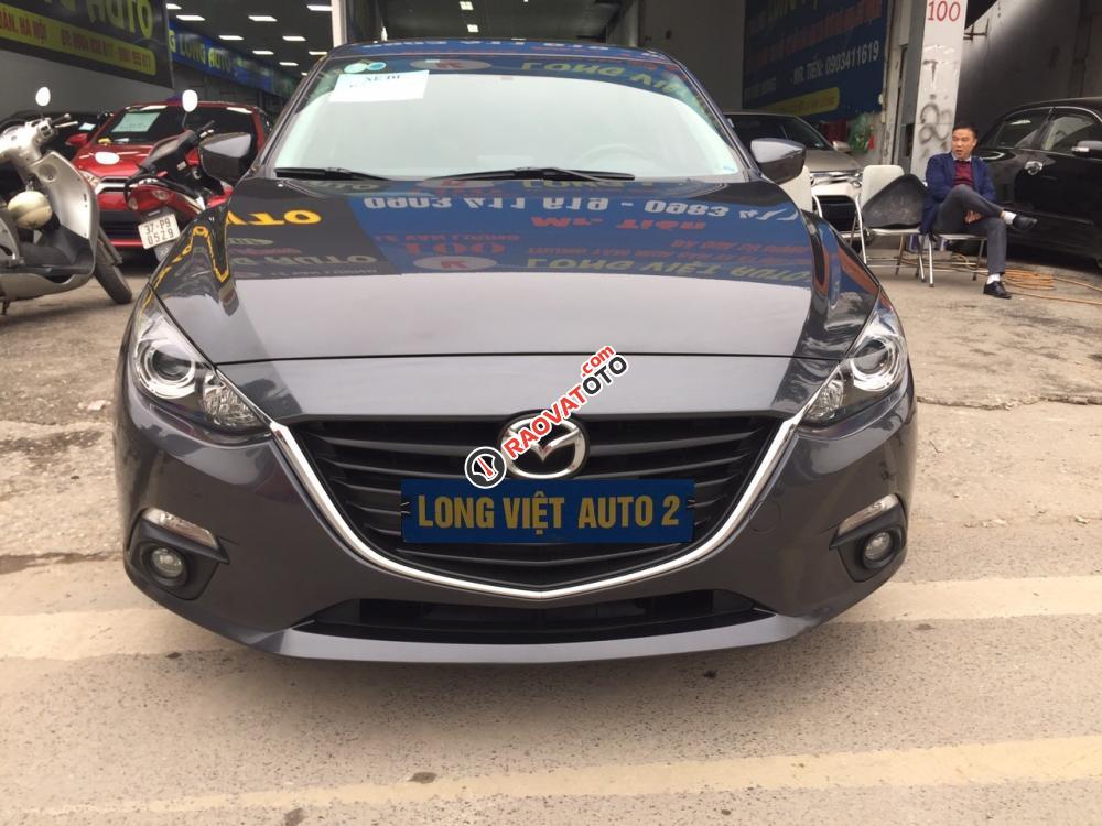 Bán Mazda 3 1.5AT đời 2016, màu xanh lam, đẹp như mới, 615 triệu-0