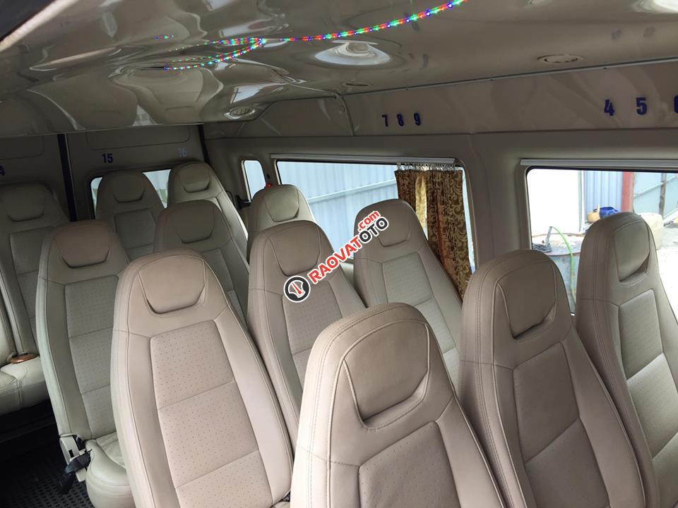 Bán Ford Transit Luxury đời 2014, màu bạc, giá tốt-6