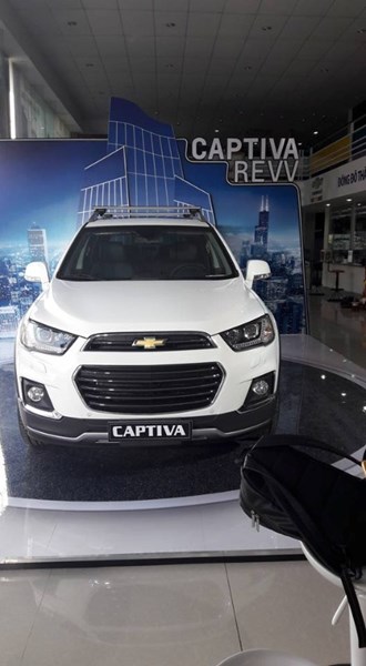 Bán Chevrolet Captiva năm 2017, màu trắng, nhập khẩu chính hãng, 879tr-4