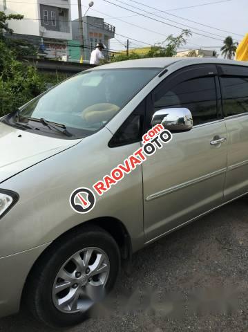 Cần bán lại xe Toyota Innova đời 2007, màu bạc-4