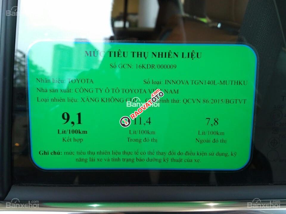 Toyota Innova 2017 - Innova 2.0E giá tốt - Đại Lý Toyota Mỹ Đình/ Hotline: 0973.306.136-3