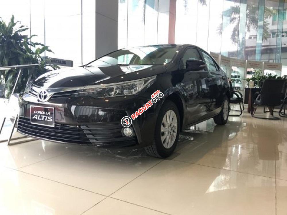 Cần bán xe Toyota Corolla altis 1.8E CVT đời 2017, màu đen giao ngay, giá cạnh tranh tốt nhất Hà Nội-22