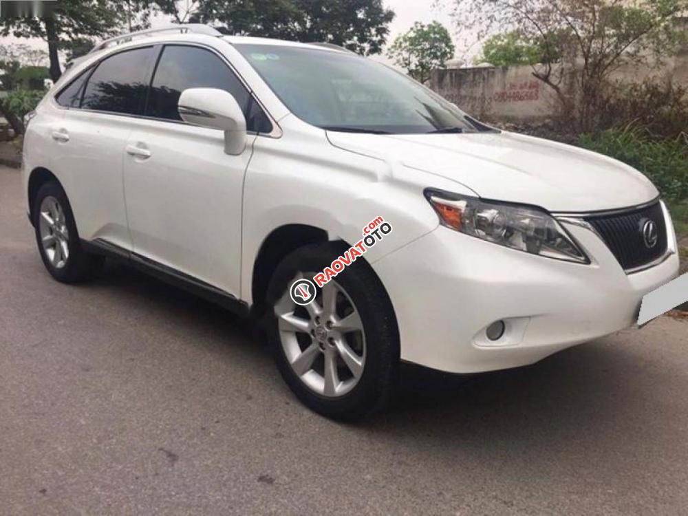 Bán Lexus RX 350 đời 2009, màu trắng, xe nhập còn mới-0