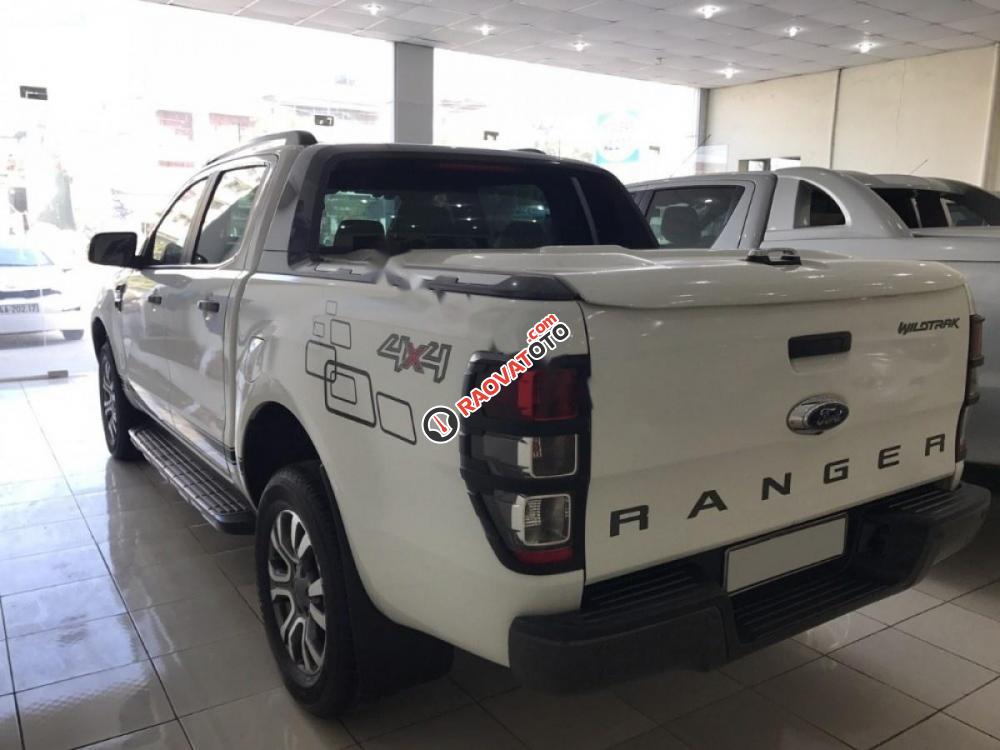 Bán ô tô Ford Ranger Wildtrak 3.2L 4x4 AT 2015, màu trắng, nhập khẩu Thái  -4