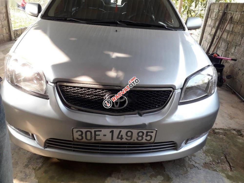 Cần bán lại xe Toyota Vios đời 2007, màu bạc giá cạnh tranh-8