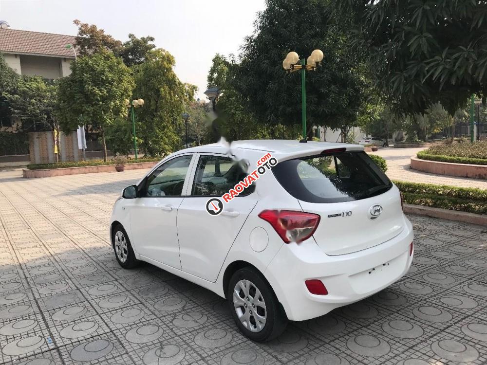 Bán xe Hyundai Grand i10 1.0 đời 2014, màu trắng, nhập khẩu -4