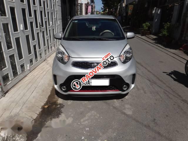 Bán ô tô Kia Morning đời 2015, màu bạc-1