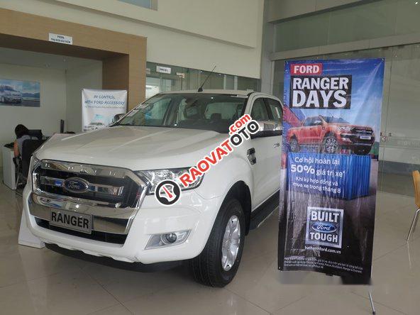 Bán ô tô Ford Ranger sản xuất 2017, màu trắng giá cạnh tranh-2