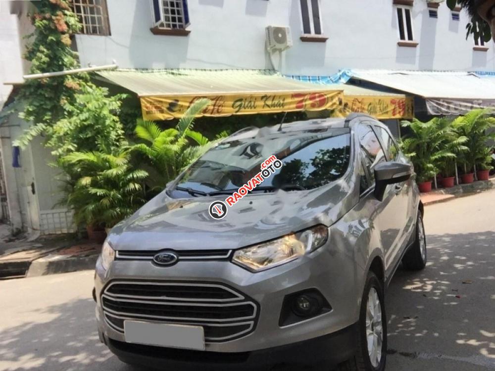 Cần bán lại xe Ford EcoSport 1.5MT đời 2015, màu xám, giá 492tr-0