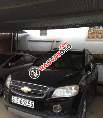 Cần bán Chevrolet Captiva LT năm 2008, màu đen chính chủ giá cạnh tranh-0