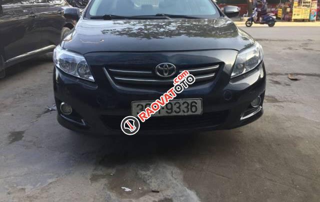 Bán Toyota Corolla Altis đời 2009, màu đen, 390 triệu-0