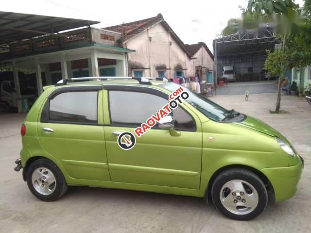 Cần bán xe Daewoo Matiz SE đời 2008, màu xanh -2