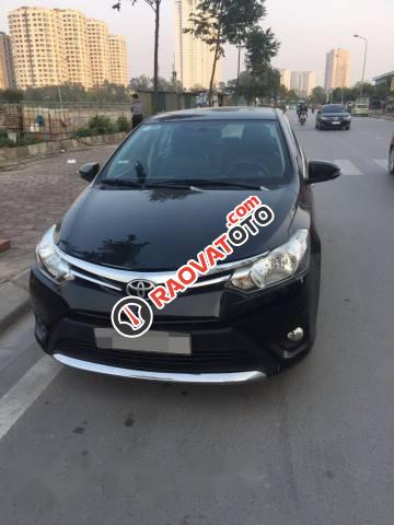 Cần bán Toyota Vios đời 2014, màu đen xe gia đình-0