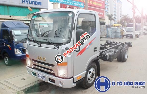 Bán xe tải 2T4 xe tải Jac thùng dài 4m3, xe tải Jac cabin-3