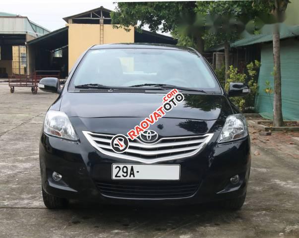 Cần bán gấp Toyota Vios 1.5 E đời 2011, màu đen, 296tr-0