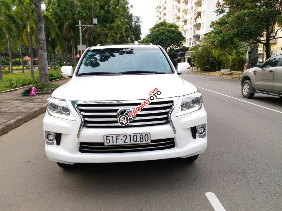 Xe Lexus LX 570 2015, màu trắng, nhập khẩu-8