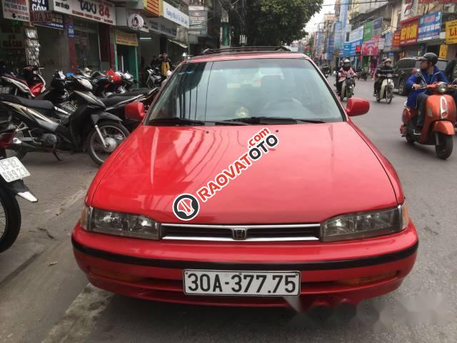 Bán Honda Accord 2.2 AT đời 1991, màu đỏ-0