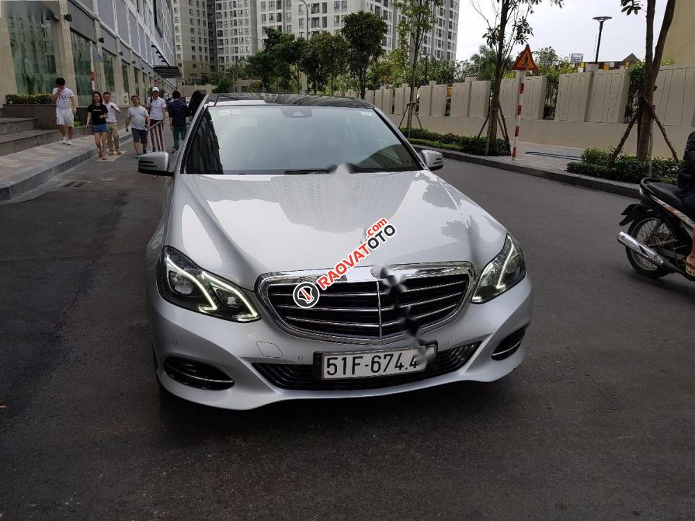 Bán xe Mercedes E400 2013, màu bạc, nhập khẩu-0