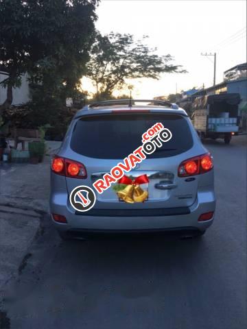 Bán xe Hyundai Santa Fe đời 2008, màu bạc-1