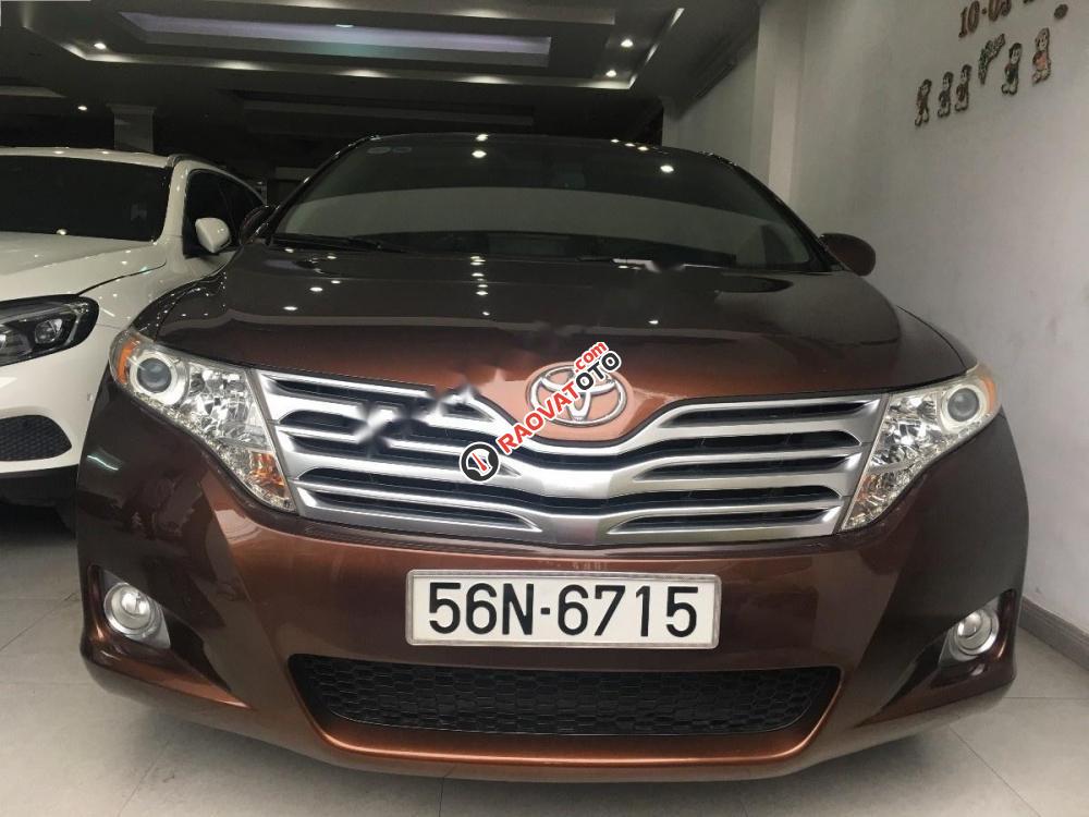 Bán Toyota Venza 2.7 đời 2009, màu nâu, xe nhập -9