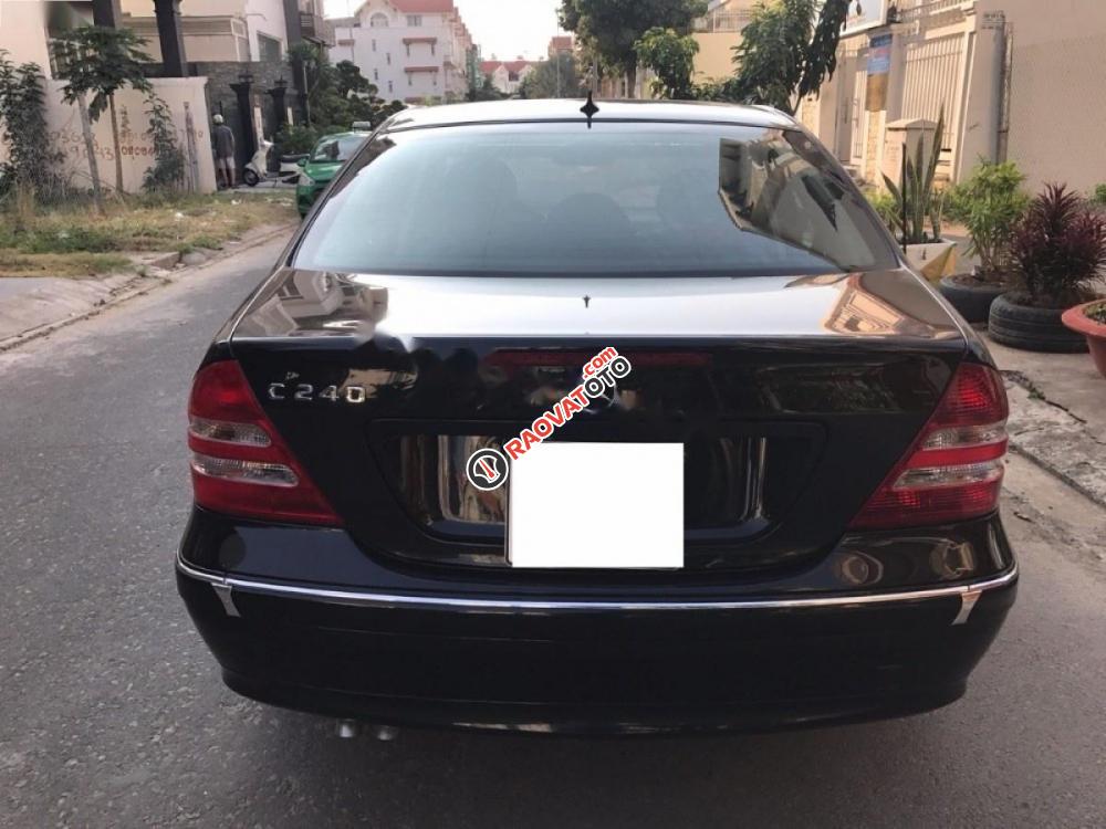 Cần bán Mercedes C240 đời 2005, màu đen số tự động-2