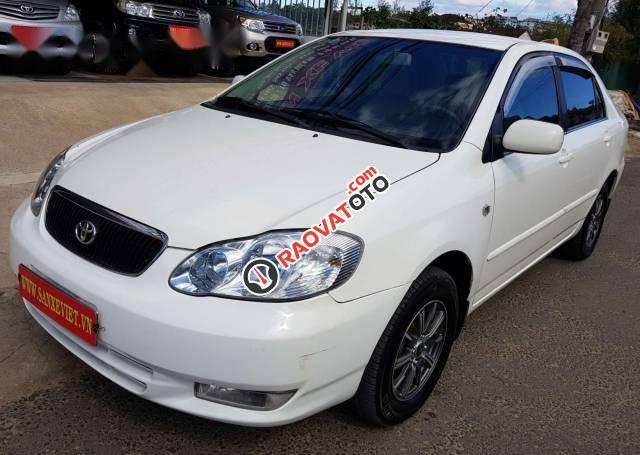 Bán Toyota Corolla altis 1.8MT đời 2003, màu trắng-0